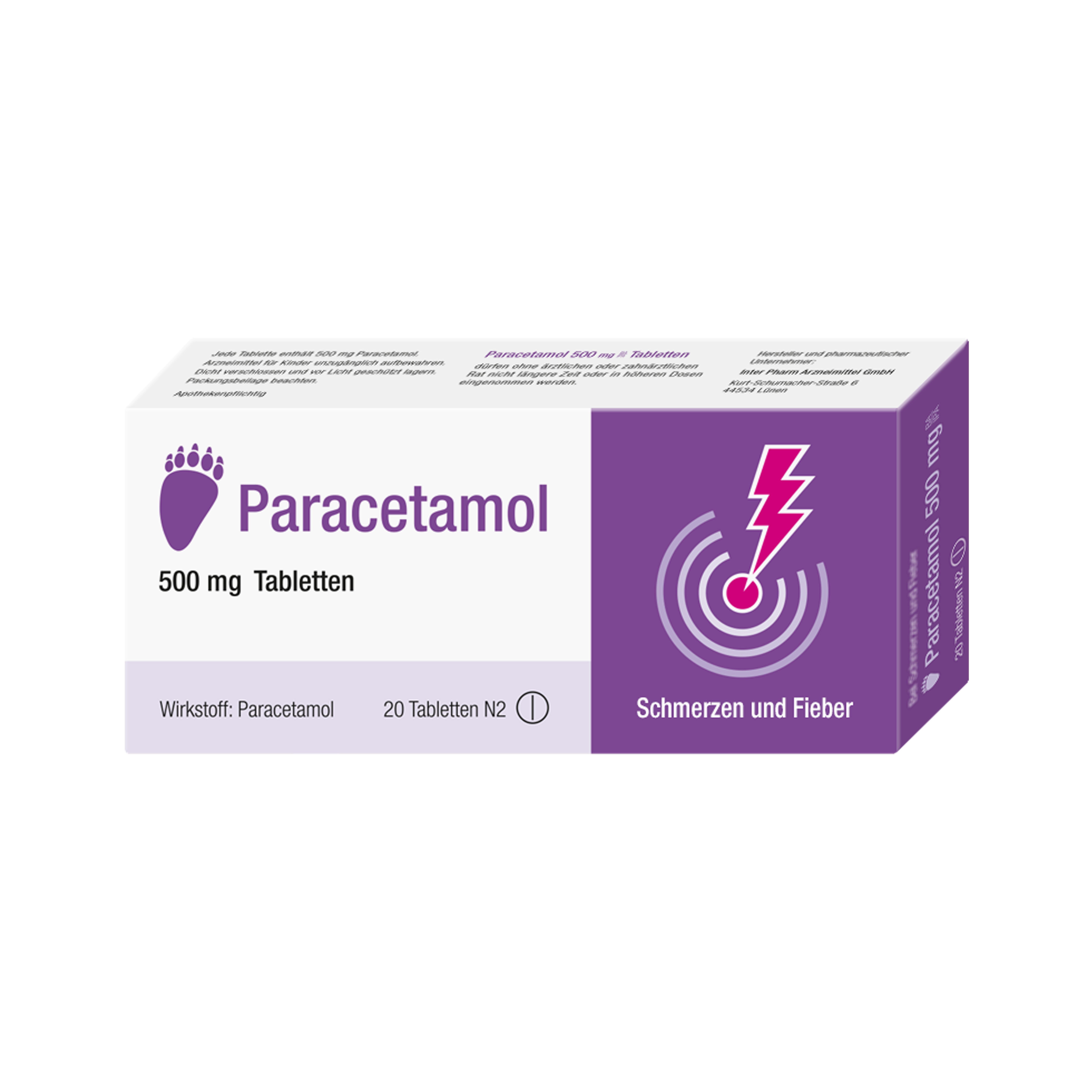 PARACETAMOL-Tabletten 500 mg/BA
